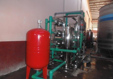 Thi công lắp đặt hệ thống lọc RO xử lý nước tại nhà máy Chaicheron -Thái Lan 7000 l/h